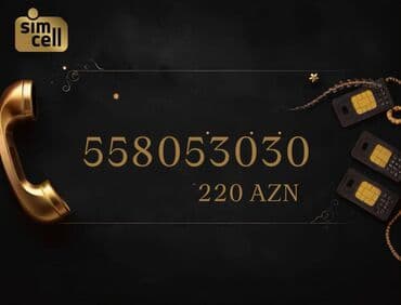 Nömrə: ( 055 ) ( 8053030 ), Yeni