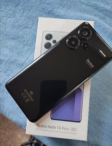 3g mifi modem azercell: Redmi Note 13 Pro+, 256 GB, rəng - Qara, Barmaq izi — 2