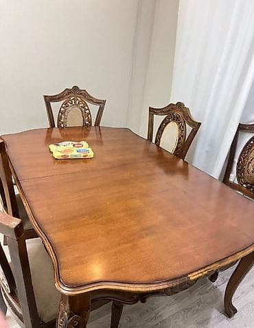 Mətbəx üçün, Açılmayan, Dördbucaq masa, 4 stul lalafo.az -da Mətbəx üçün, Açılmayan, Dördbucaq masa, 4 stul