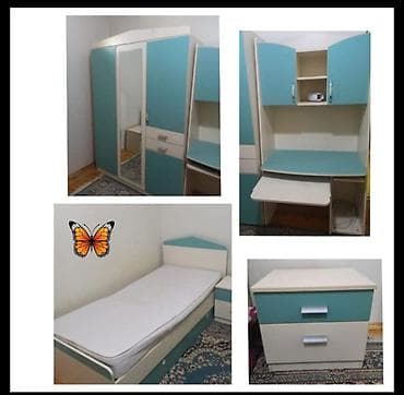 Oğlan və qız üçün, Təknəfərlik çarpayı, Yazı masası