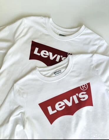 koynek modelleri: Levi’s uzunqol ağ köynək - Klassik ağ rəngdə, ön hissədə Levi’s — 1