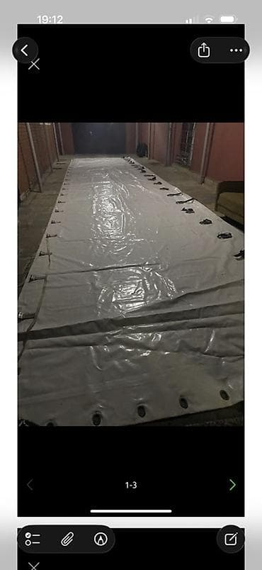 maşın ortuyu: Avtomobil üzlükləri və tentlər, Su keçirməyən — 1