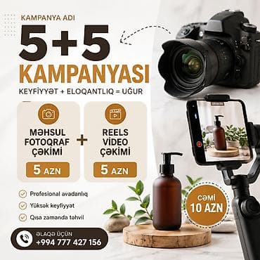 ravon r4 lizing: 🔥 5+5 KAMPANİYASI BAŞLADI! 🔥 Məhsullarınızı daha peşəkar və cəlbedici — 1