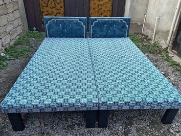Daraq panellər: Təzə çarpayılar. 1 nəfərlik çarpayılar 60manat. 2 nəfərlik taxt — 6