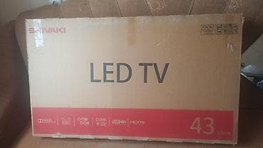 İşlənmiş Televizor Shivaki LED ekran 43" FHD (1920x1080)