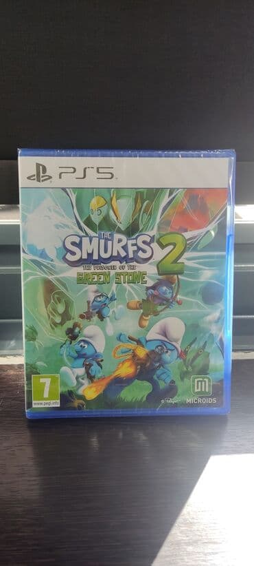 rol ps: Playstation 5 üçün smurfs 2 oyun diski, tam yeni, original — 1