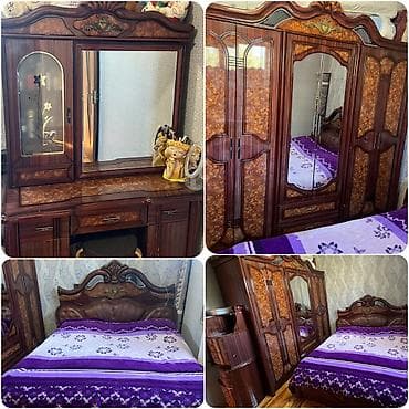 İkinəfərlik çarpayı, Dolab, Termo, 2 tumba, İşlənmiş