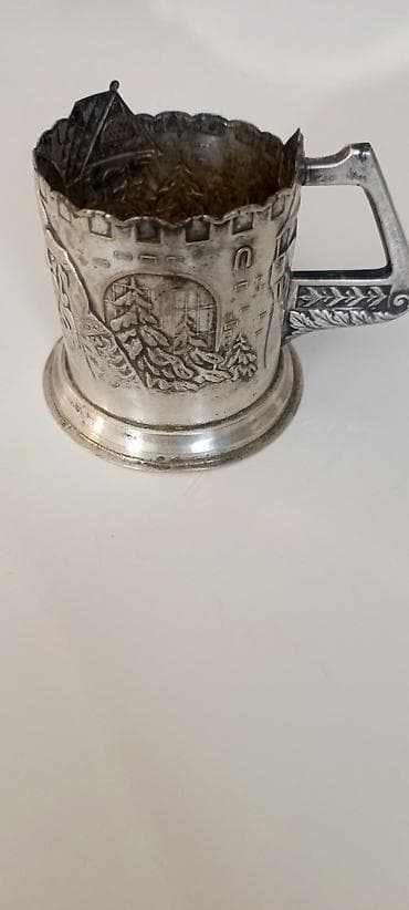 sufreler instagram: Sovet dövrü,1940-cı illər.Gümüşlənmiş metaldan hazırlanmış qədəh üçün — 2