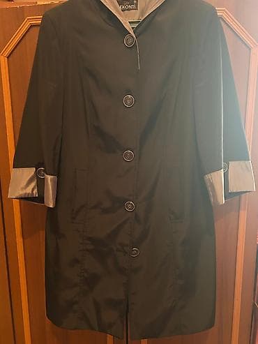 Palto, L, XL, rəng - Qara