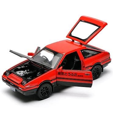 meta eynək: Kolleksiyaçı model avtomobil – qırmızı sport kupe miniatürü - Miqyas — 1