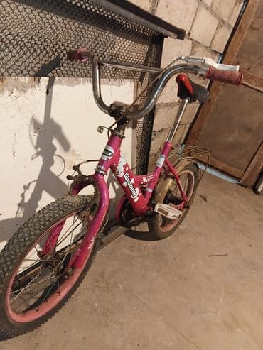 körpü mebel: İşlənmiş İki təkərli Uşaq velosipedi 16", sürətlərin sayı: 1, Rayonlara çatdırılma — 1