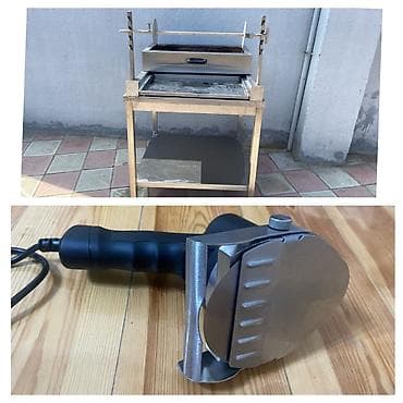 купить нож: Kod 2530 Köz dönər aparatı eni 90 3 dəfə işlənip Təcli satıram — 1