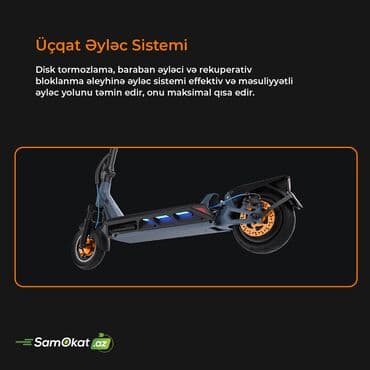 elektron somakat: Elektrik samokat KingSong N12 scooter skuter 🛴 Samokatda öz səfəri — 9