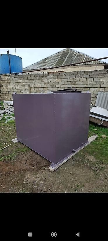 icmeli su catdirilma: Bak, Metal, 3000 l l, Ödənişli çatdırılma — 6