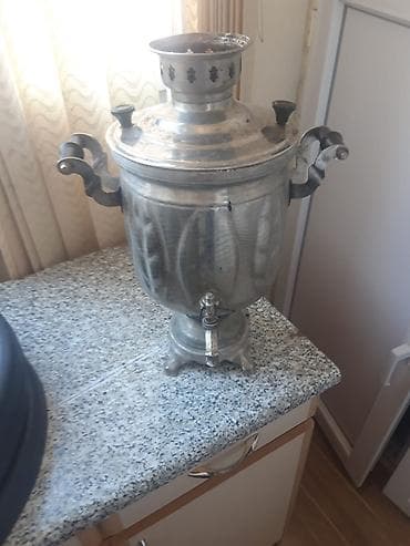 4 gozlu qaz: İşlənmiş Od Samovar, 5 l, Ünvandan götürmə — 1