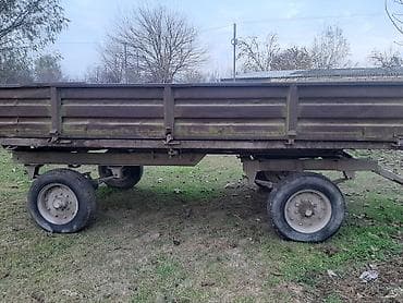 Kənd təsərrüfatı üçün ikioxlu traktor qoşqusu - Korpus: Tamamilə — 4