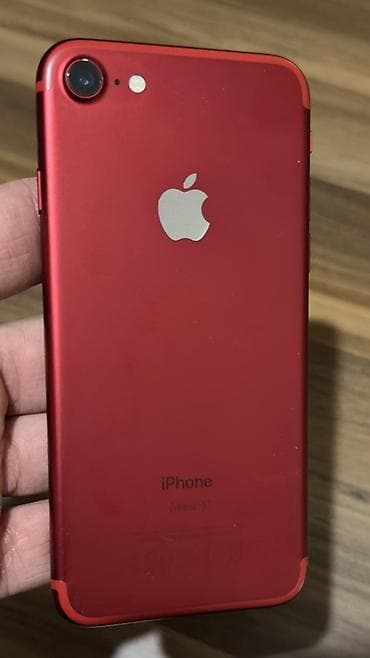 IPhone 7, 128 GB, Qırmızı, Barmaq izi