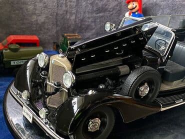 metbex tavan modelleri: Коллекционная модель Mercedes-Benz 770K Pullman W150 Black 1938 Road — 27