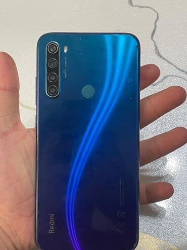 Redmi Note 8, 64 GB, rəng - Göy, Barmaq izi lalafo.az -da Redmi Note 8, 64 GB, rəng - Göy, Barmaq izi