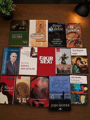 Məhsul: Qarışıq janrlarda böyük kitab dəsti Təsvir: - Azərbaycan, rus — 4
