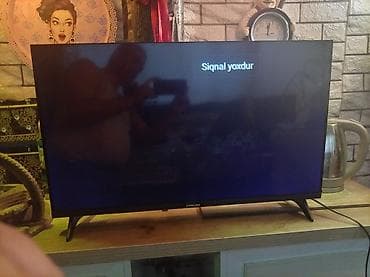 televizor stend: NIKAI Smart TV – LED televiziya - Ekran: təxminən 32–40 düym arası — 2