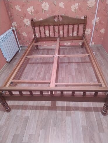 кровать бу: Б/у, Односпальная кровать, Без подьемного механизма, С матрасом, Без выдвижных ящиков — 4