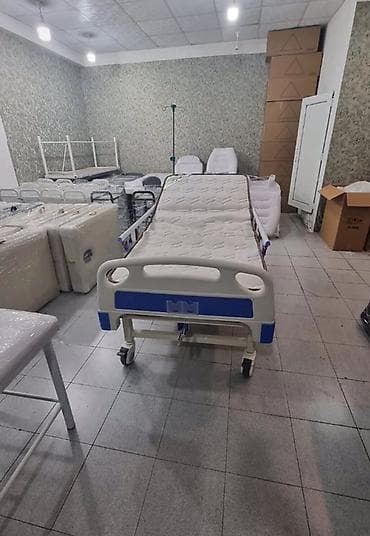 seyf demir qapi: İkiqollu mexaniki xəstəxana çarpayısı - Mexaniki tənzimləmə: Ayaq — 2