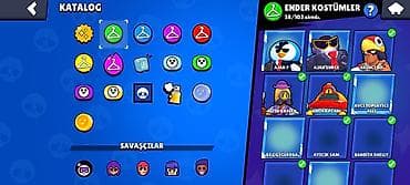 metal türbalar: Brawl Stars hesabı – yüksək səviyyəli profil - Kupa Yolu: 28,862 - — 8