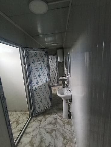 konteyner mağaza: Modul tipli sanitariya konteyneri sanitar qovsaq, sanuzelWC - — 3