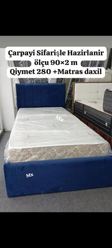 taxt setkasi: Yeni, İkinəfərlik çarpayı, Bazasız, Matras ilə, Siyirməsiz, Türkiyə — 8