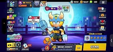 Brawl Stars hesabı – yüksək trofeyli və dolu kontent - Kupa yolu