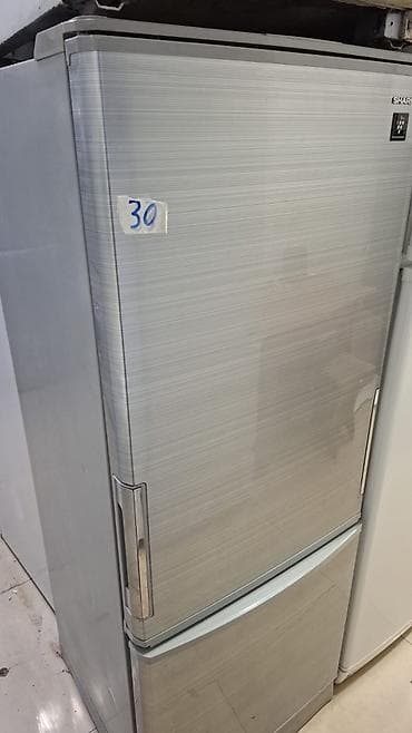 2 qapılı Sharp Soyuducu Satılır, rəng - Gümüşü