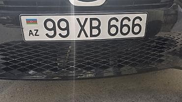 mini cooper kreditle: Avtomobil dövlət nömrə nişanı: 99 XB 666 - Ölkə/standart: Azərbaycan — 1