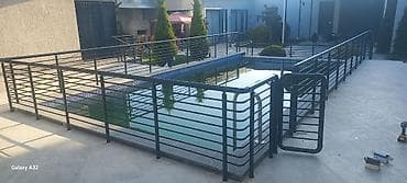 Balkon məhəccəri, Dəmir