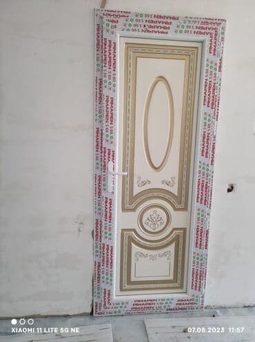 ucuz plastik qapi pencere: Yeni Plastik qapı Zamok ilə, Zəmanətli, Pulsuz quraşdırma, Rayonlara çatdırılma, Ödənişli çatdırılma — 1