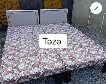 Toy paltarları və aksesuarları: Təzə çarpayılar. 1 nəfərlik çarpayılar 60manat. 2 nəfərlik taxt — 6