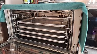 Professional sobalar: Elektrik soba, Şirniyyət üçün, 4 mərtəbəli, İşlənmiş — 3