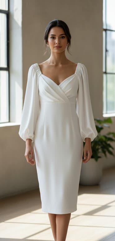 maştağa mall instagram: Ziyafət donu, Midi, L — 1