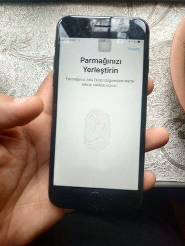 iphone 7 şirvan: IPhone 7, 32 GB, Jet Black, Barmaq izi — 7
