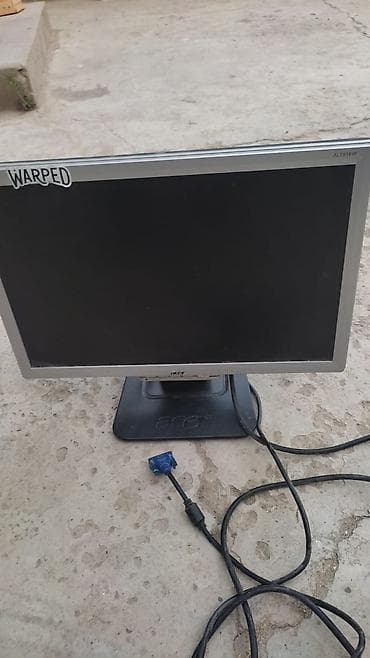 data modem sim card: Acer AL1916W LCD monitor - Ekran ölçüsü: 19 düym, geniş format — 1