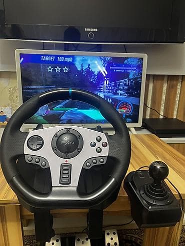 switch: PXN v9 sükan seti – tam yarış simulyatoru dəst PC, PS3/PS4, Xbox One — 3