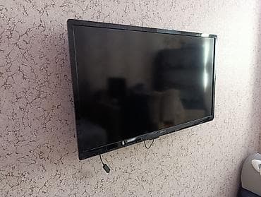 şvaki televizor: Philips LED televizor, divar asqısı ilə. - Təxmini ekran ölçüsü: 90.92 — 1
