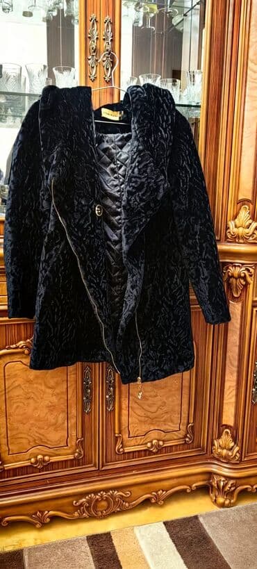 yun jaket modelleri: Palto, rəng - Qara — 4