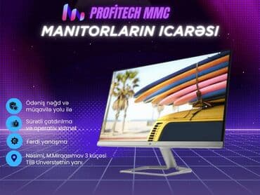 Monitorların İcarəsi 🔹 PROFITECH MMC təqdim edir 🔹 🖥 Tədbirlər