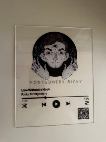 2021 sekilleri: Ricky Montgomery decor with link — 1