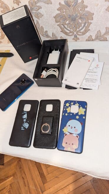 huawei nova: Huawei Mate 20 Pro, rəng - Mavi, Barmaq izi — 7