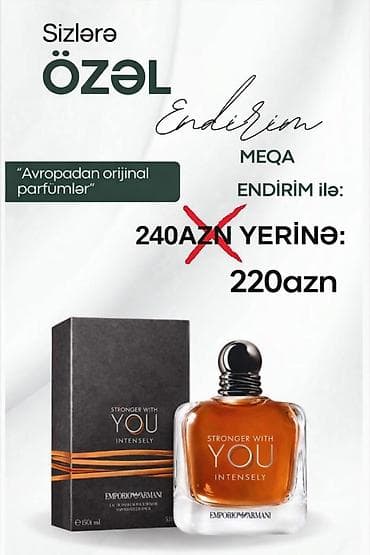 Emporio Armani Stronger With You Absolutely – kişilər üçün güclü və