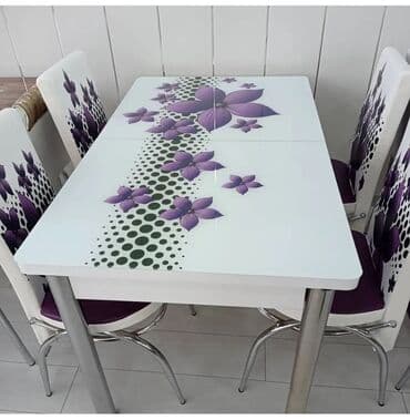 metbext moyka: Mətbəx üçün, Yeni, Açılan, Dördbucaq masa, 4 stul — 25