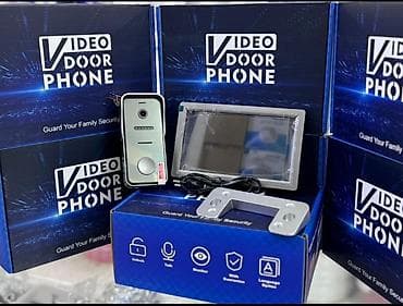 Videomüşahidə: Video Door Phone – domofon sistemi Məhsulun tərkibi: - Xarici qapı — 2