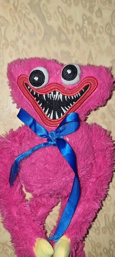 usaq manej: Oyunçaq: Poppy Playtime temalı plyuş fiqur (Kissy Missy üslubunda) - — 2